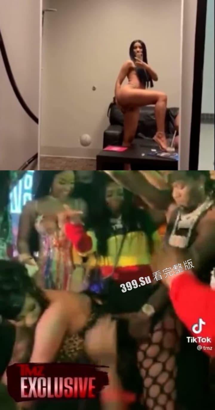 美国说唱顶流：CardiB卡老师 继丢话筒上热搜后又因演出现场没穿内裤露出而上热搜~ 她逼你看了吗？-6
