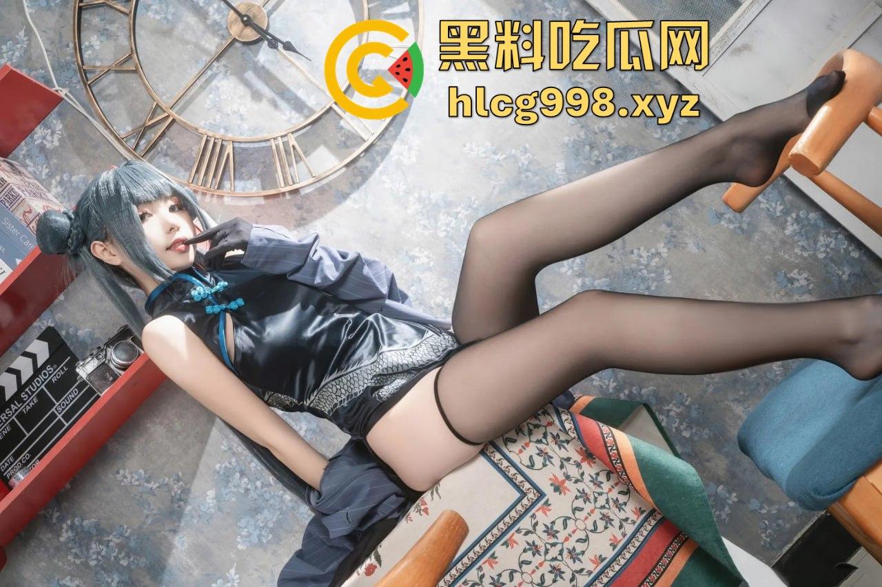 回忆缝纫机极品清纯萝莉【喵小吉】COS碧蓝档案妃咲！黑丝高跟掰穴，粉嫩小穴水润得想舔屏！-45