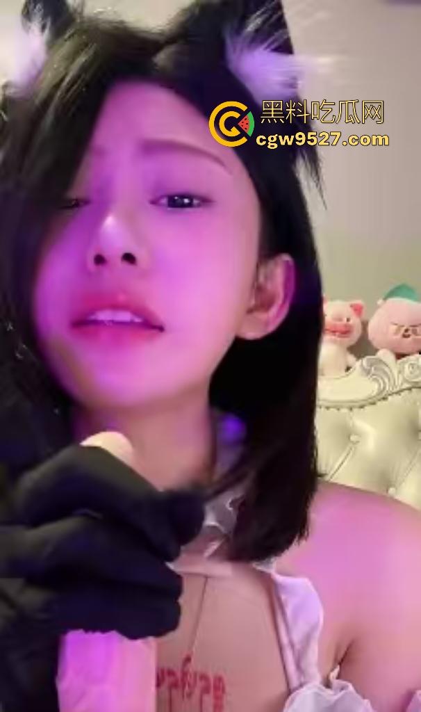 【南京小小S】反差母狗辱骂调教粉丝，直播撸假鸡巴，足交吐口水羞辱粉丝，你们鸡巴有这么大吗？-1