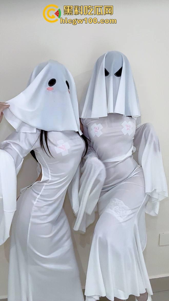 白丝萝莉X冷艳御姐幽灵娘，逆天美腿粉嫩小穴，小女同激情福利让直男兄弟抓心挠肝直呼浪费资源！-2