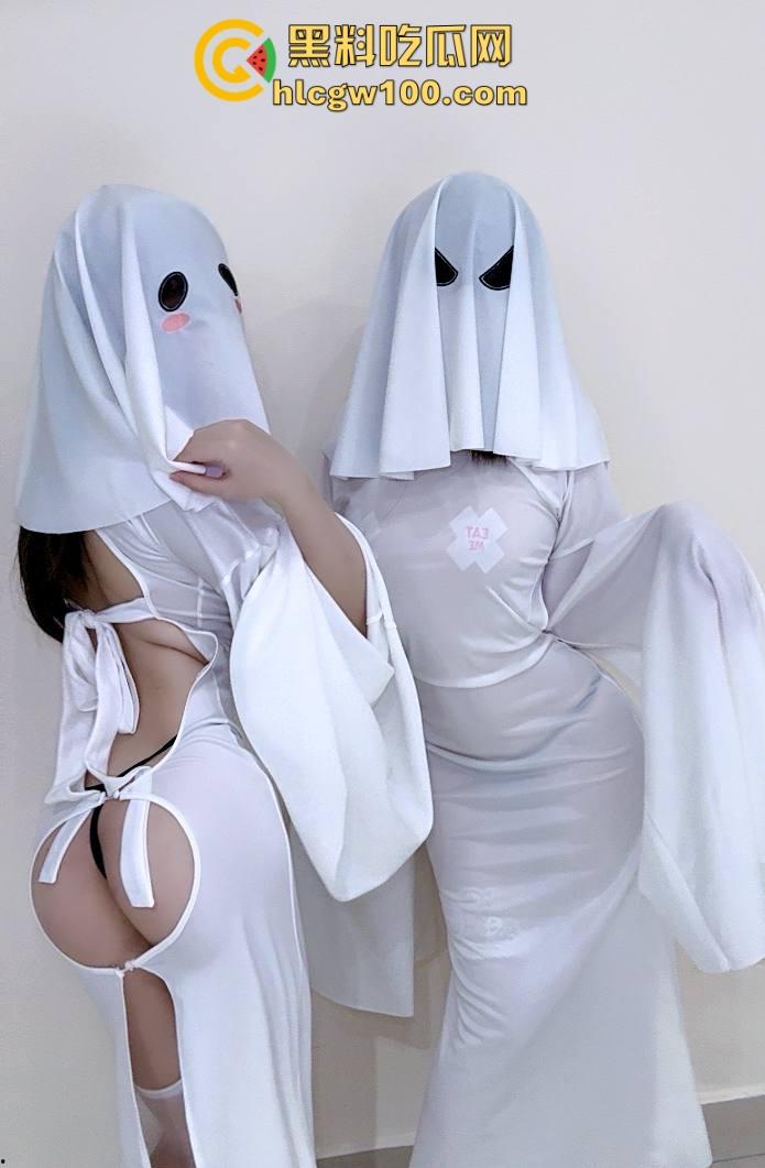 白丝萝莉X冷艳御姐幽灵娘，逆天美腿粉嫩小穴，小女同激情福利让直男兄弟抓心挠肝直呼浪费资源！-4