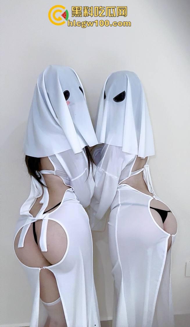 白丝萝莉X冷艳御姐幽灵娘，逆天美腿粉嫩小穴，小女同激情福利让直男兄弟抓心挠肝直呼浪费资源！-6