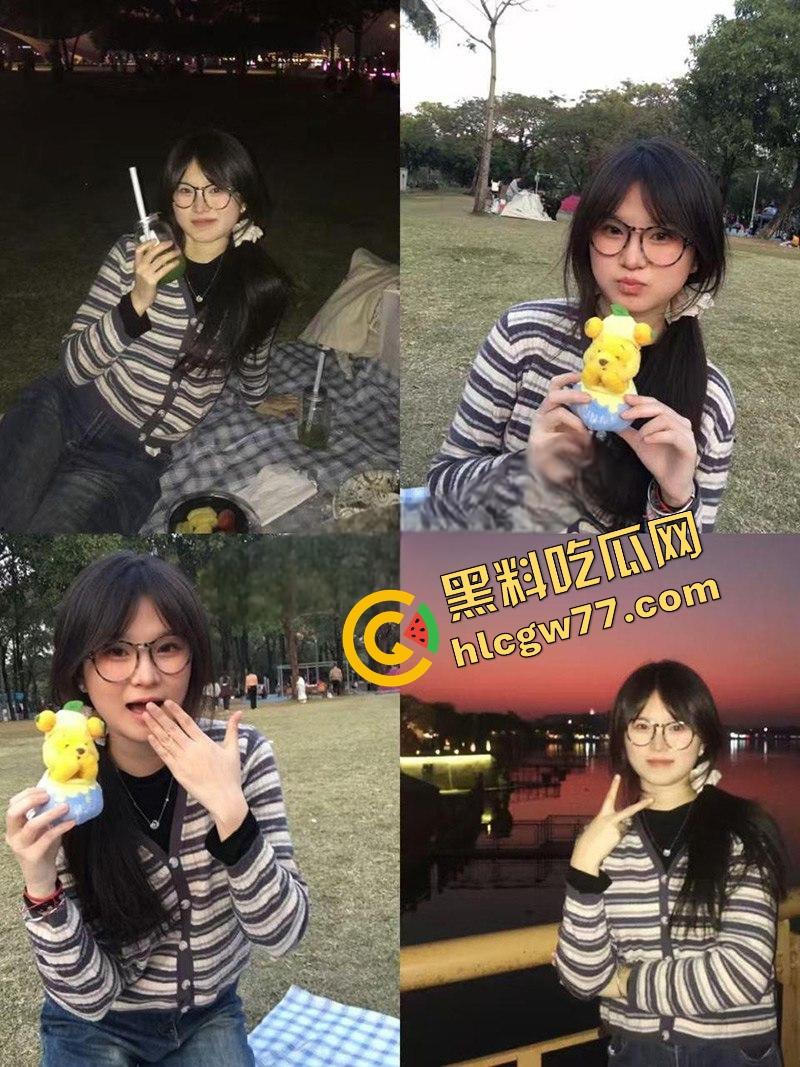 武汉文理学院【吴婧妍】外表清纯的眼镜妹 沦为金主爸爸的性爱玩物 主动发裸照勾引求操 十分的反差！-3