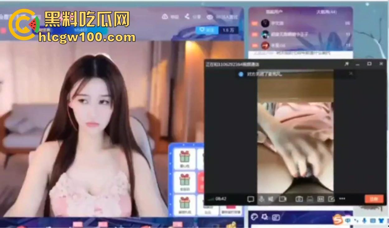 虎牙主播榜一大哥视角玩花活,双视角直播爆火, 上面露脸撩粉,下面给金主抠逼骚到飞起不赏都不好意思!-5